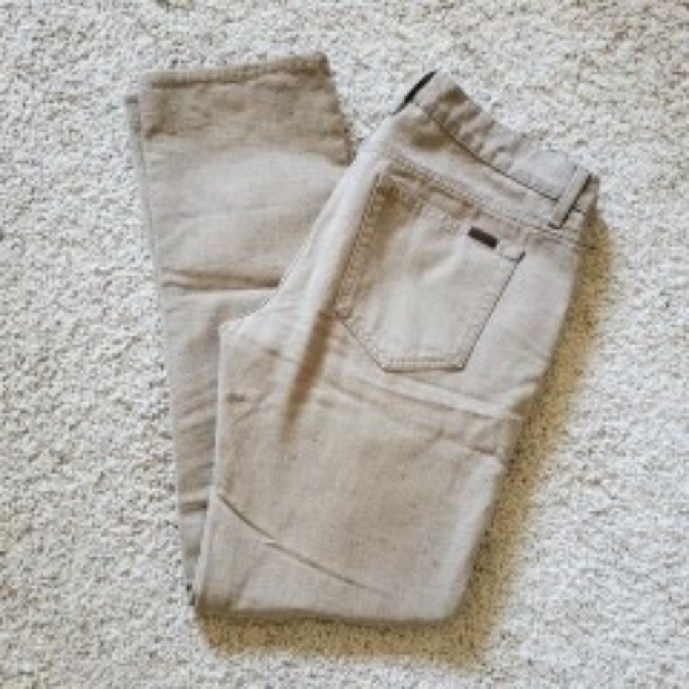 Joe's Jeans Tan Oatmeal Marl Straight + Narrow 34" Waist X 42"
